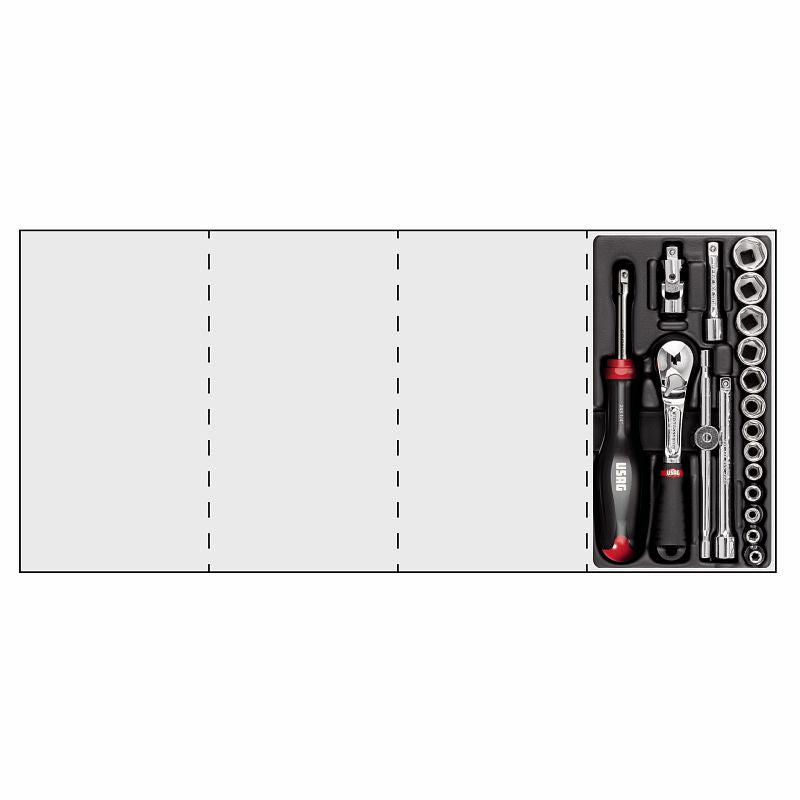 Assorted thermoformed module (19 pcs) | 519/606AEB | Usag - U05190770 Assorted thermoformed module (19 pcs) | 519/606AEB | Usag - U05190770